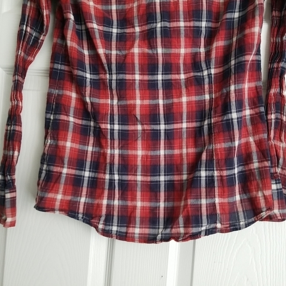 J.Crew Women's Plaid Button Down Long Sleeve Shirt - Picture 10 of 12